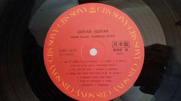 Herb Ellis - Guitar/Guitar (Vinyl, LP, Album, Promo, Reissue, Stereo) Very Good (VG) / Very Good (VG)