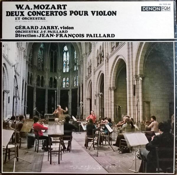 Wolfgang Amadeus Mozart - Deux Concertos Pour Violon Et Orchestre Nº 1 et Nº 2 (Vinyl, LP) Good Plus (G+) / Very Good (VG)