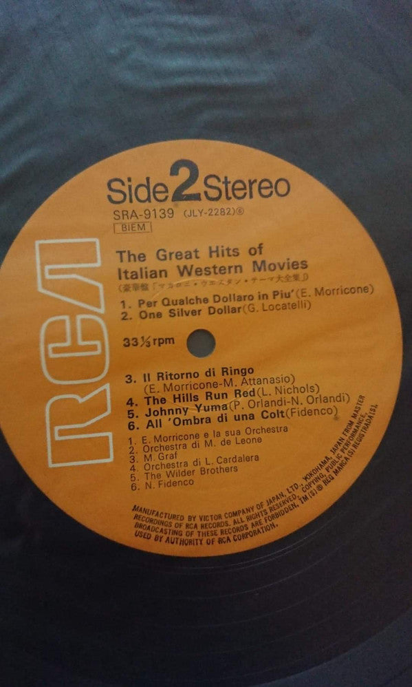 Various - The Great Hits Of Italian Western Movies (Vinyl, LP, Comp...