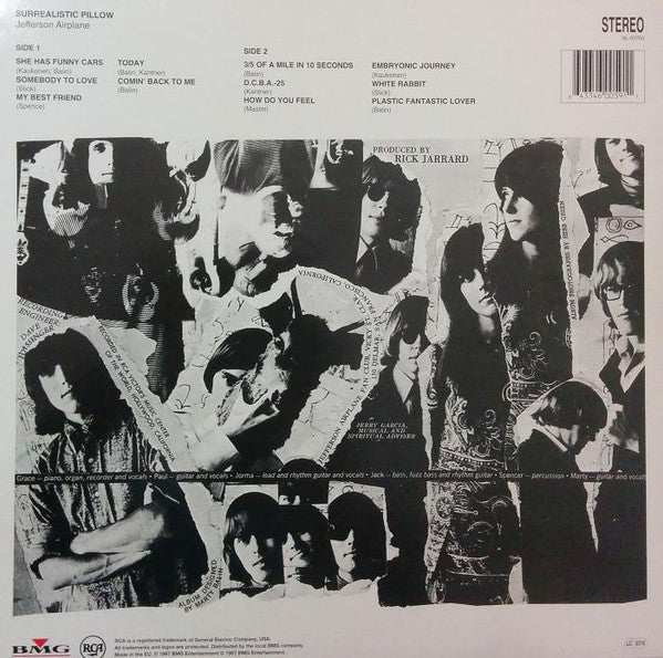 Jefferson Airplane - Surrealistic Pillow (Vinyl, LP, Album, Limited Edition, Reissue, Stereo) Near Mint (NM or M-) / Near Mint (NM or M-)