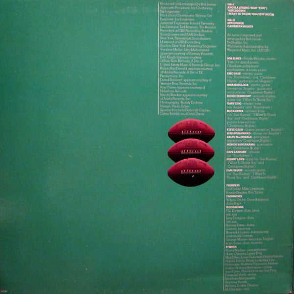 Bob James - Touchdown (Vinyl, LP, Album, Stereo)