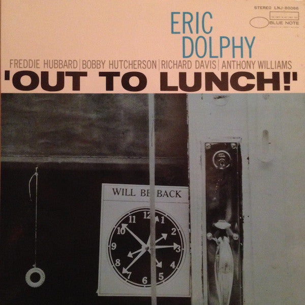 Eric Dolphy - Out To Lunch! (Vinyl, LP, Album, Reissue, Stereo) Very Good (VG) / Very Good (VG)