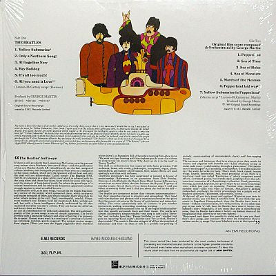 The Beatles - Yellow Submarine (Vinyl, LP, Album, Limited Edition, ...