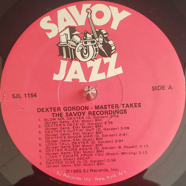 Dexter Gordon - Master Takes. The Savoy Recordings (Vinyl, LP, Compilation) Very Good (VG) / Very Good (VG)