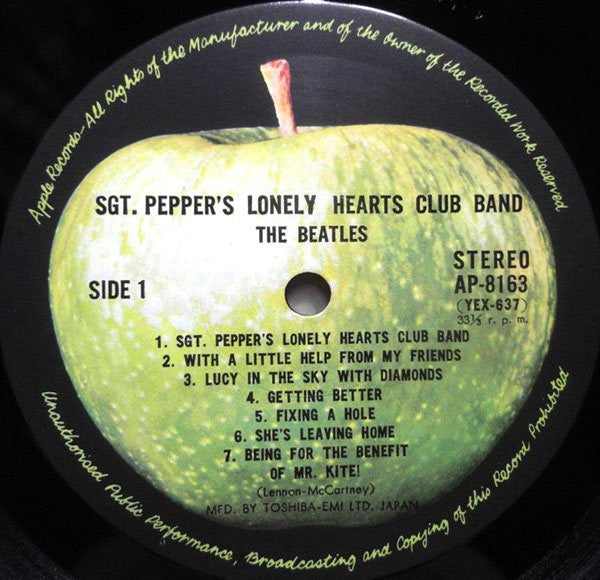 The Beatles - Sgt. Pepper's Lonely Hearts Club Band (Vinyl, LP, Alb...