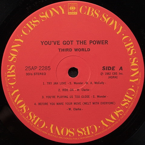 Third World - You've Got The Power = ラヴ・アイランド (Vinyl, LP, Album, St...