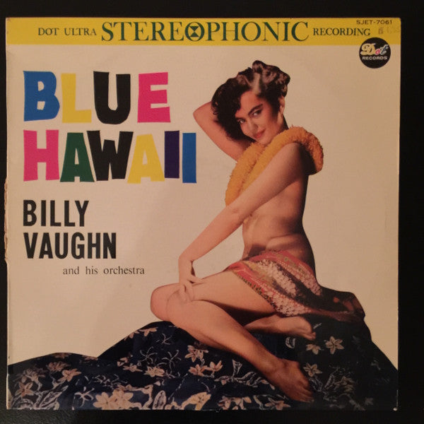 Billy Vaughn And His Orchestra - Blue Hawaii (Vinyl, LP, Album, Stereo) Good Plus (G+) / Very Good (VG)