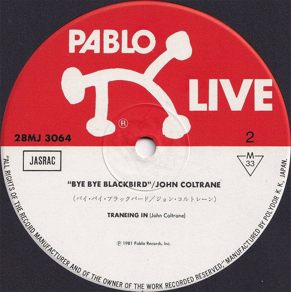 John Coltrane - Bye Bye Blackbird (Vinyl, LP, Album, Mono) Near Mint (NM or M-) / Very Good Plus (VG+)