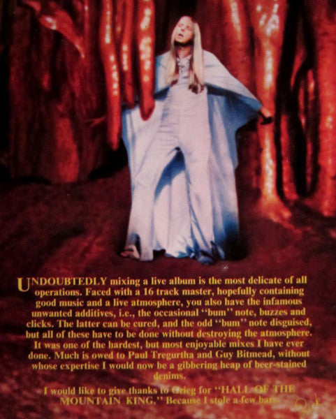 Rick Wakeman - Journey To The Centre Of The Earth (Vinyl, LP, Album, Repress, Stereo) Very Good Plus (VG+) / Very Good Plus (VG+)