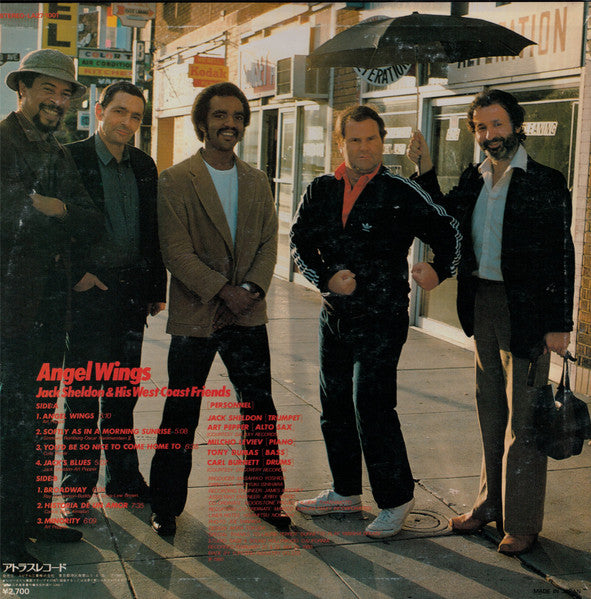 Jack Sheldon & His West Coast Friends - Angel Wings (Vinyl, LP, Album, Stereo) Near Mint (NM or M-) / Very Good Plus (VG+)