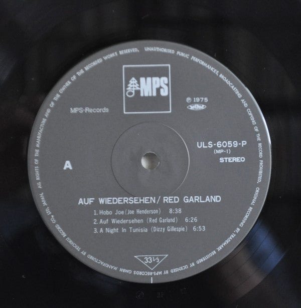 Red Garland - Auf Wiedersehen (Vinyl, LP, Album, Reissue) Very Good Plus (VG+) / Very Good Plus (VG+)