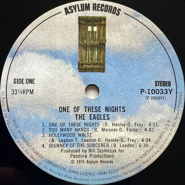 Eagles - One Of These Nights (Vinyl, LP, Album, Stereo)