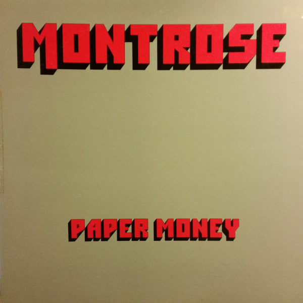Montrose (2) - Paper Money (Vinyl, LP, Album, Stereo)