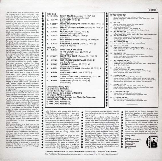 Earl Bostic - Blows A Fuse (Vinyl, LP, Compilation) Very Good Plus (VG+) / Very Good (VG)