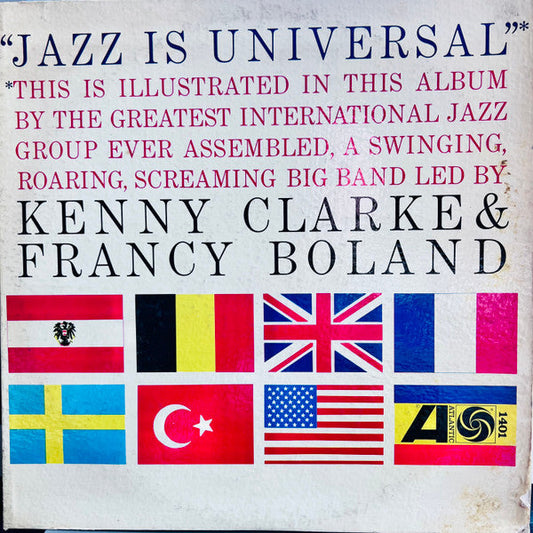 Clarke-Boland Big Band - Jazz Is Universal (Vinyl, LP, Album, Mono) Very Good Plus (VG+) / Good Plus (G+)