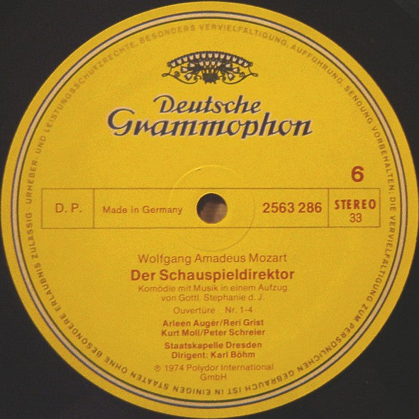 Wolfgang Amadeus Mozart - Die Entführung Aus Dem Serail / Der Schauspieldirektor (3xVinyl, Box Set, LP, Album, Stereo, Limited Edition) Near Mint (NM or M-) / Very Good Plus (VG+)
