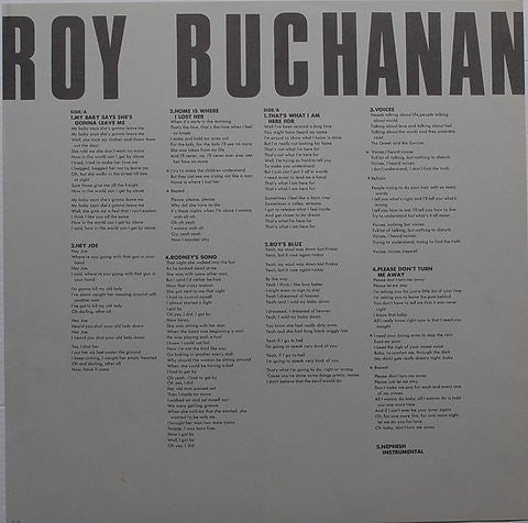 Roy Buchanan - That's What I Am Here For (Vinyl, LP, Album)