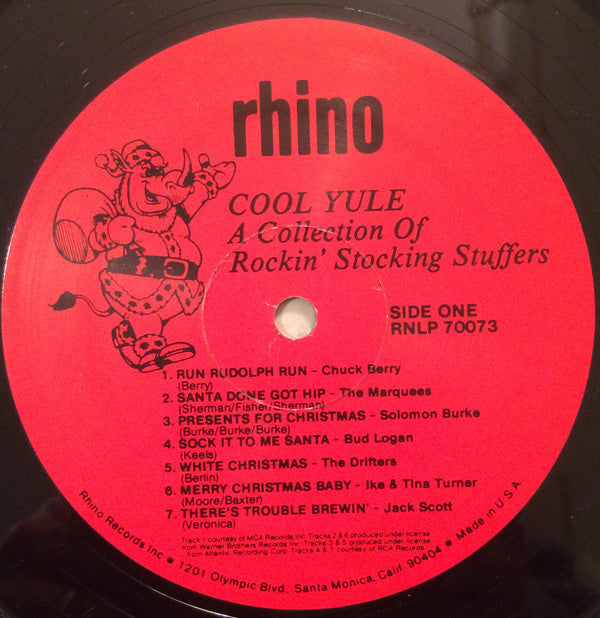 Various - Cool Yule (A Collection Of Rockin' Stocking Stuffers) (Vinyl, LP, Compilation) Very Good Plus (VG+) / Very Good (VG)