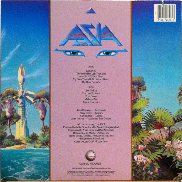 Asia (2) - Alpha (Vinyl, LP, Album)