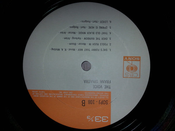 Frank Sinatra - The Voice (Vinyl, LP, Compilation, Reissue) Very Good Plus (VG+) / Very Good Plus (VG+)