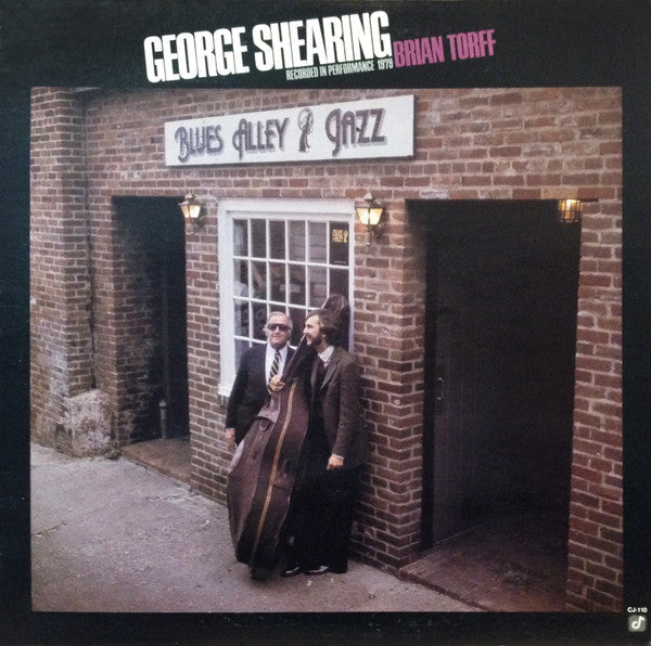 George Shearing - Blues Alley Jazz (Vinyl, LP, Album) Very Good Plus (VG+) / Very Good (VG)