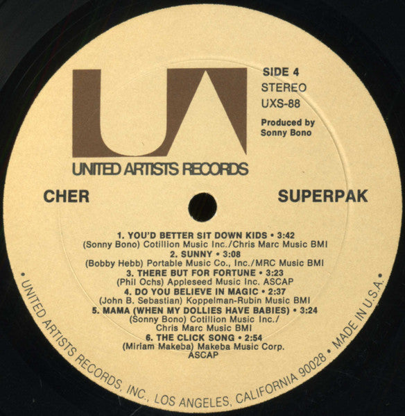 Cher - Superpak (2xVinyl, LP, Compilation) Very Good (VG) / Very Good (VG)