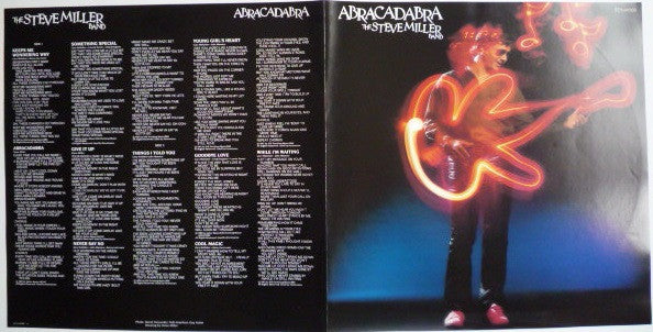 Steve Miller Band - Abracadabra (Vinyl, LP, Album, Promo, Stereo) Near Mint (NM or M-) / Very Good Plus (VG+)