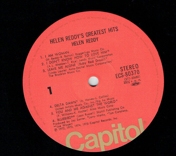 Helen Reddy - Helen Reddy's Greatest Hits (Vinyl, LP, Compilation, ...
