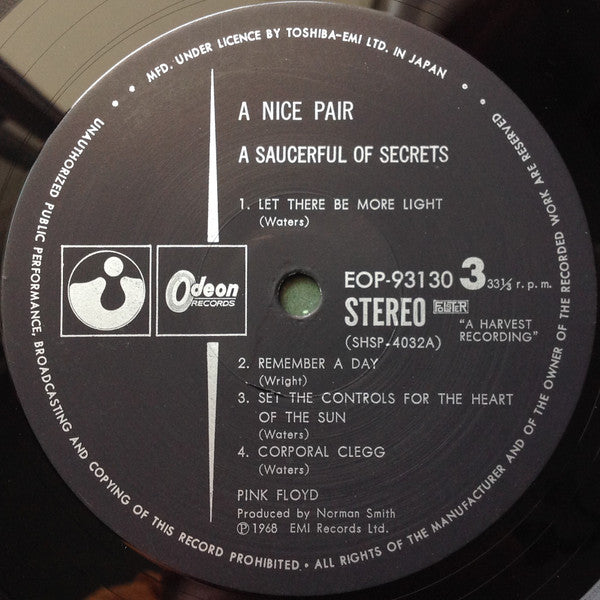 Pink Floyd - A Nice Pair (Vinyl, Vinyl, All Media, LP, Album, Reissue, Stereo, LP, Album, Reissue, Stereo, Compilation) Very Good Plus (VG+) / Very Good Plus (VG+)