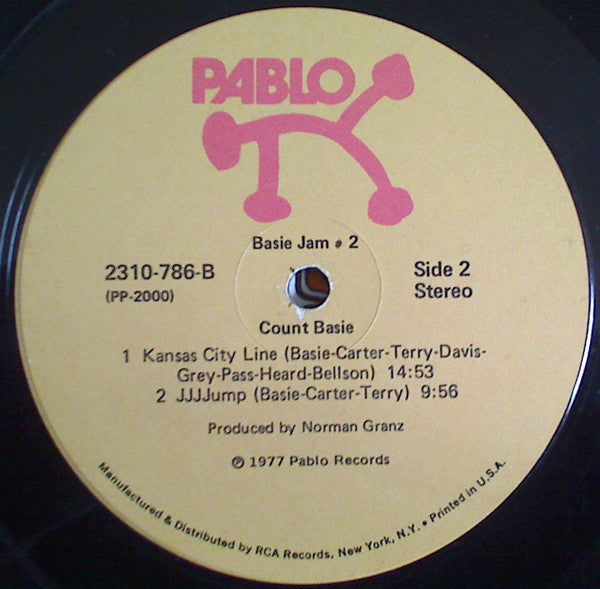 Count Basie - Basie Jam #2 (Vinyl, LP, Album, Stereo) Very Good (VG) / Good Plus (G+)