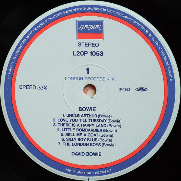 David Bowie - Bowie (Vinyl, LP, Compilation) Very Good Plus (VG+) / Very Good Plus (VG+)