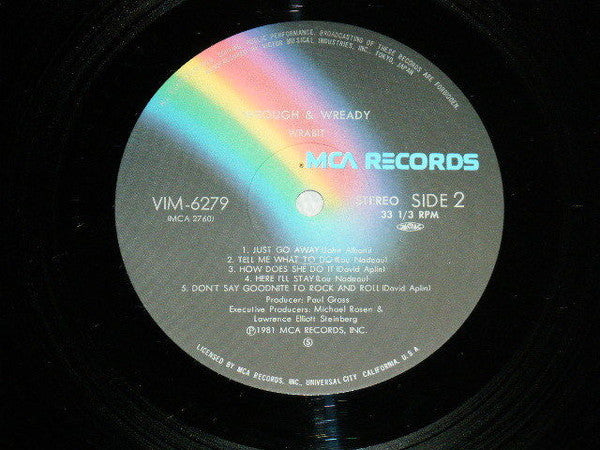 Wrabit - Wrough & Wready (Vinyl, LP, Album) Very Good Plus (VG+) / Very Good Plus (VG+)