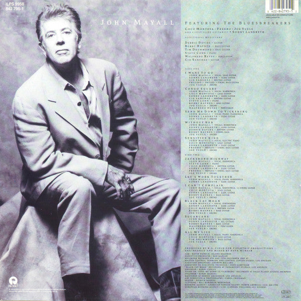 John Mayall & The Bluesbreakers - A Sense Of Place (Vinyl, LP, Album, Stereo) Very Good Plus (VG+) / Very Good (VG)