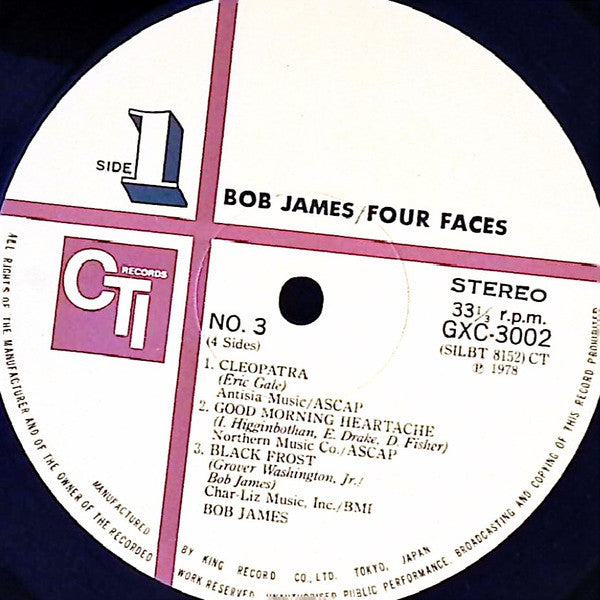 Bob James - Four Faces (Vinyl, LP, Compilation)