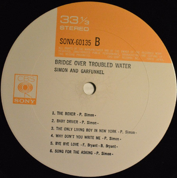 Simon & Garfunkel - Bridge Over Troubled Water (Vinyl, LP, Album, S...