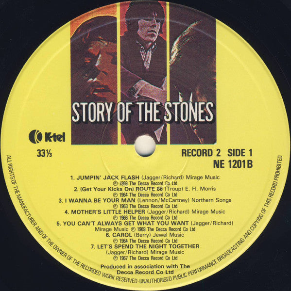 The Rolling Stones - Story Of The Stones (2xVinyl, LP, Compilation, Stereo, Mono) Very Good Plus (VG+) / Very Good (VG)