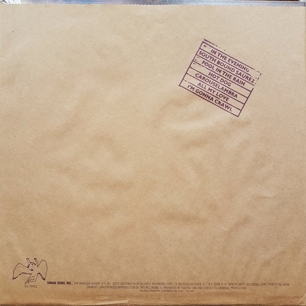 Led Zeppelin - In Through The Out Door (Vinyl, LP, Album)