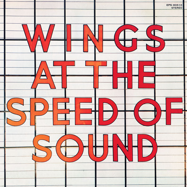 Wings (2) - Wings At The Speed Of Sound (Vinyl, LP, Album, Stereo)