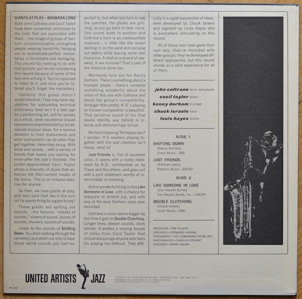 John Coltrane - Coltrane Time (Vinyl, LP, Album, Reissue, Stereo)