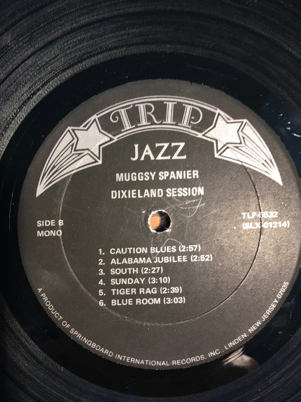 Muggsy Spanier - Dixieland Session 1950 (Vinyl, LP, Album, Reissue, Mono) Very Good (VG) / Very Good (VG)