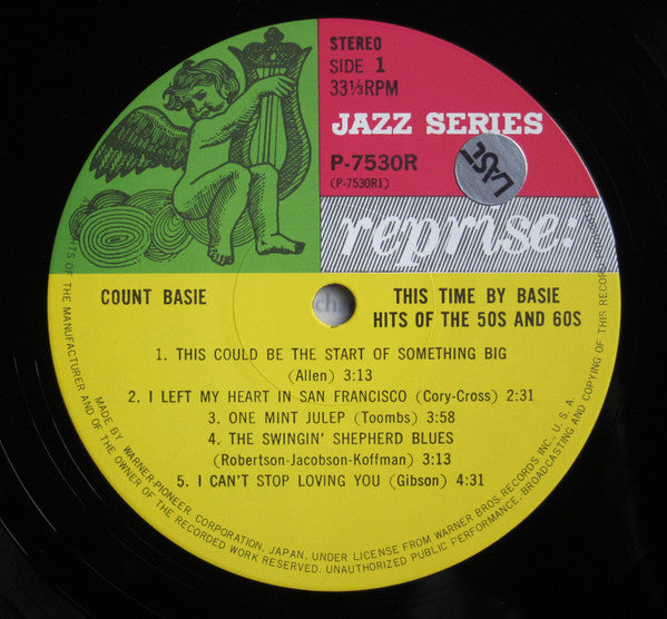 Count Basie - This Time By Basie - Hits Of The 50's & 60's! (Vinyl, LP, Album, Stereo) Very Good (VG) / Very Good (VG)