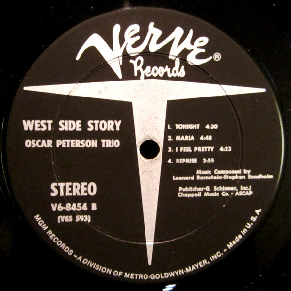 The Oscar Peterson Trio - West Side Story (Vinyl, LP, Album, Stereo)
