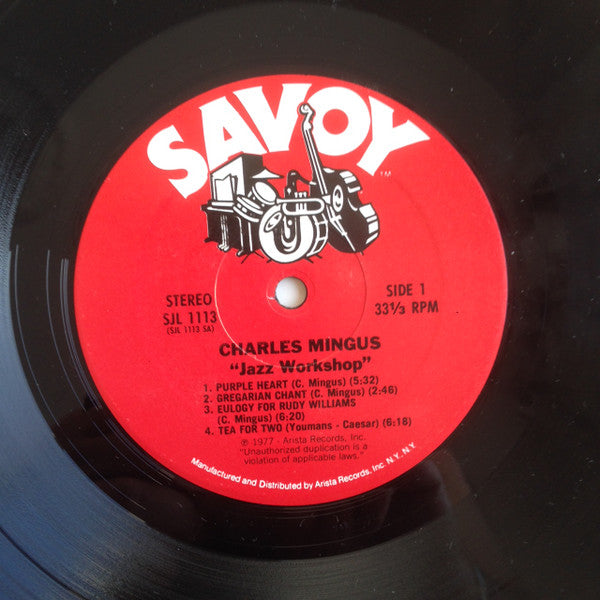 Charles Mingus - Jazz Workshop (Vinyl, LP, Album, Reissue) Very Good Plus (VG+) / Very Good Plus (VG+)