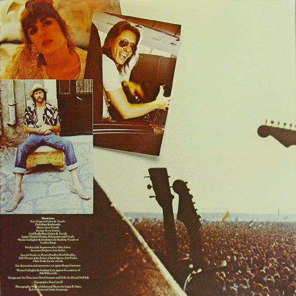 Eric Clapton - Backless (Vinyl, LP, Album) Near Mint (NM or M-) / Near Mint (NM or M-)
