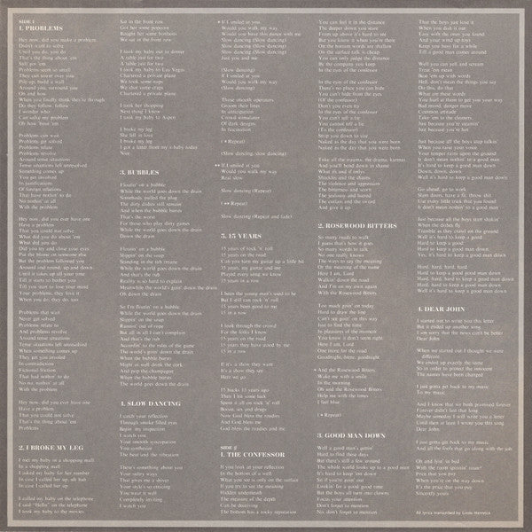 Joe Walsh - The Confessor (Vinyl, LP, Album) Very Good Plus (VG+) / Very Good Plus (VG+)