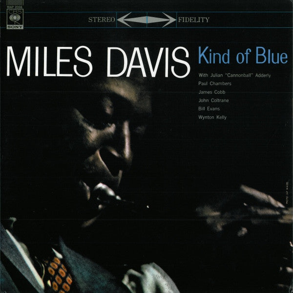 Miles Davis - Kind Of Blue (Vinyl, LP, Album, Reissue, Stereo)