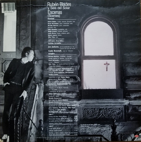Ruben Blades - Escenas (Vinyl, LP, Album, Stereo) Good Plus (G+) / Very Good Plus (VG+)