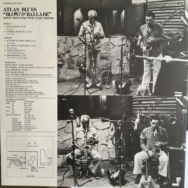 Sonny Stitt & His West Coast Friends - Atlas Blues "Blow! & Ballade...
