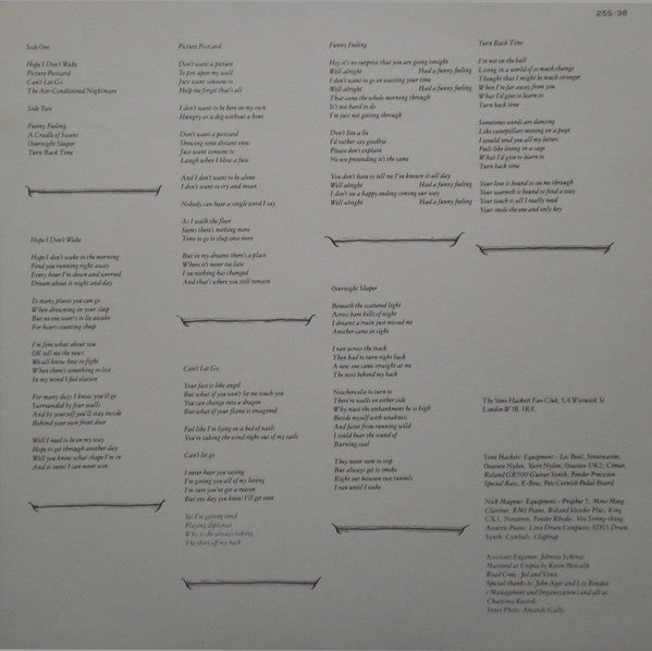 Steve Hackett - Cured (Vinyl, LP, Album) Very Good Plus (VG+) / Very Good (VG)
