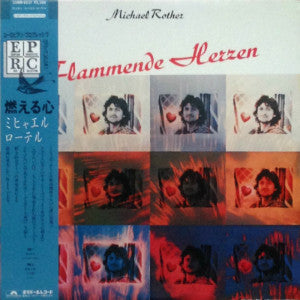 Michael Rother - Flammende Herzen (Vinyl, LP, Album, Reissue) Very Good Plus (VG+) / Very Good Plus (VG+)